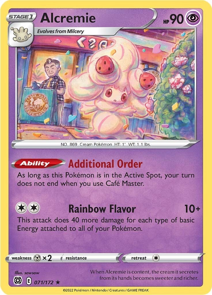 Image for Alcremie (071/172) (SWSH09: Brilliant Stars) (SWSH09) - Pokemon