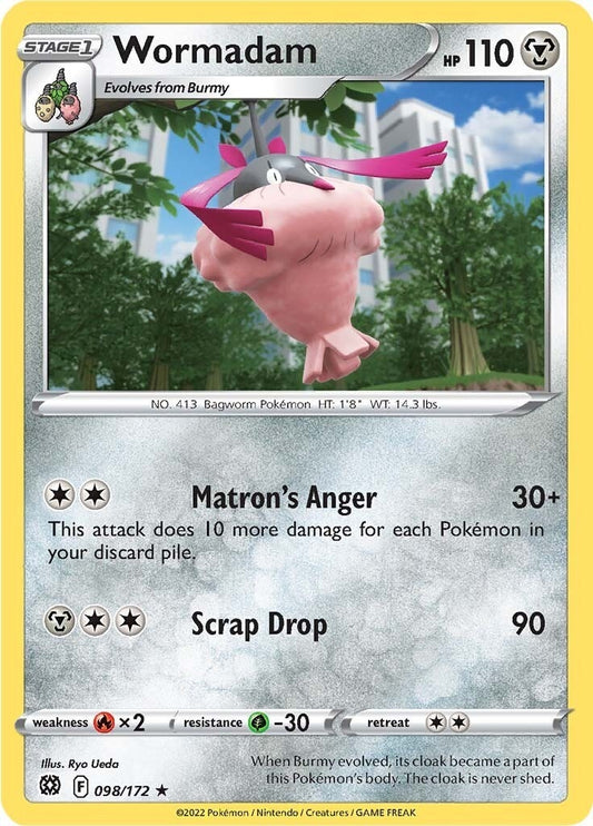 Image for Wormadam (98) (098/172) (SWSH09: Brilliant Stars) (SWSH09) - Pokemon