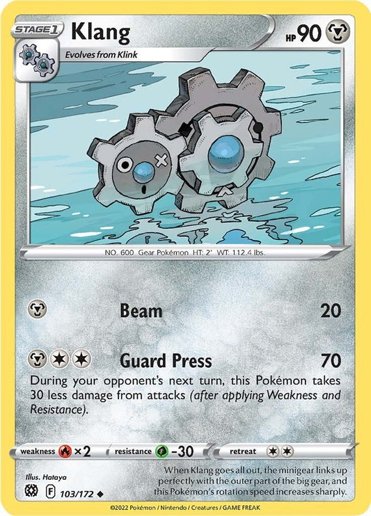 Image for Klang (103/172) (SWSH09: Brilliant Stars) (SWSH09) - Pokemon