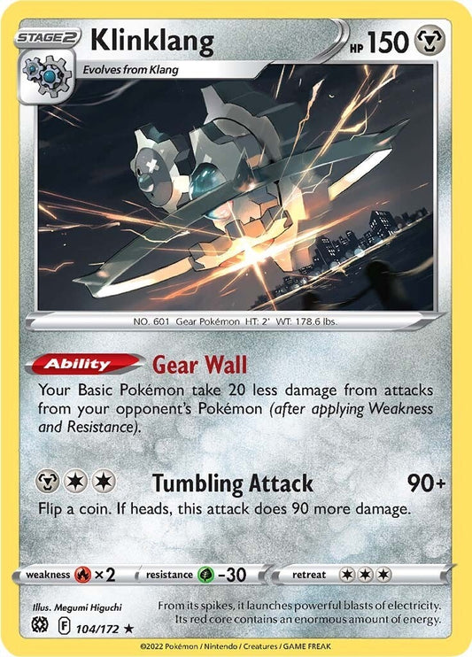Image for Klinklang (104/172) (SWSH09: Brilliant Stars) (SWSH09) - Pokemon