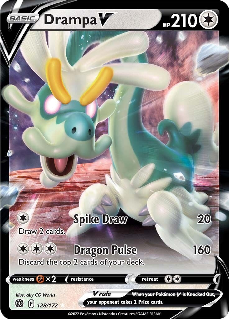 Image for Drampa V (128/172) (SWSH09: Brilliant Stars) (SWSH09) - Pokemon