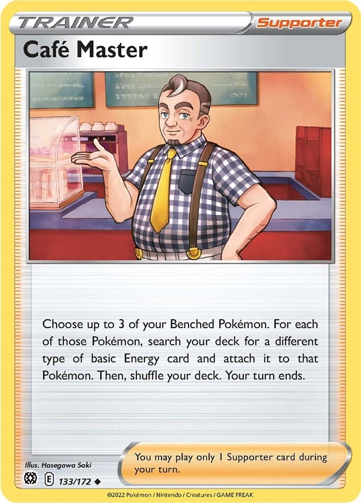 Image for Cafe Master (133/172) (SWSH09: Brilliant Stars) (SWSH09) - Pokemon