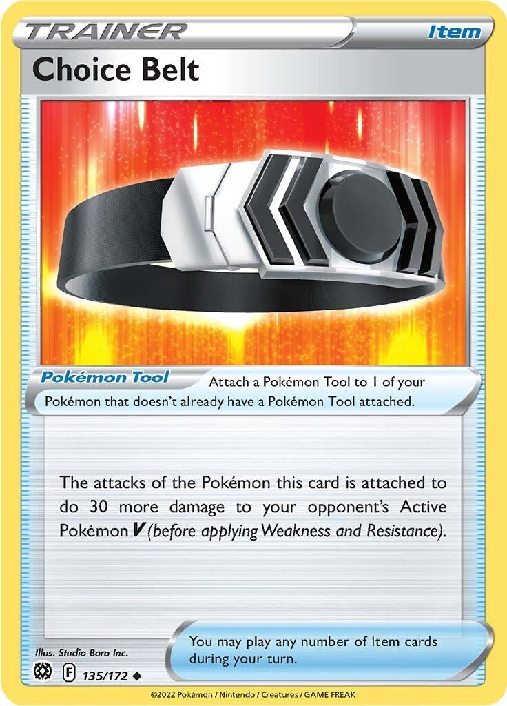 Image for Choice Belt (135/172) (SWSH09: Brilliant Stars) (SWSH09) - Pokemon
