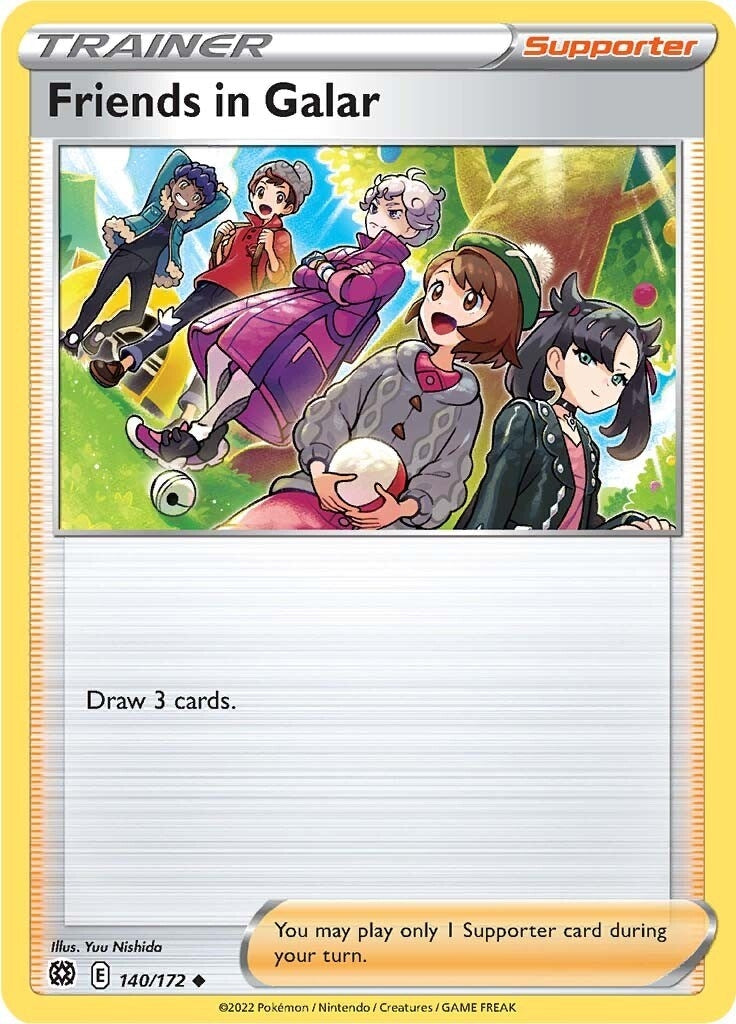 Image for Friends in Galar (140/172) (SWSH09: Brilliant Stars) (SWSH09) - Pokemon