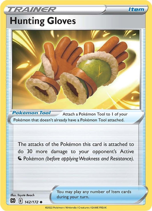Image for Hunting Gloves (142/172) (SWSH09: Brilliant Stars) (SWSH09) - Pokemon