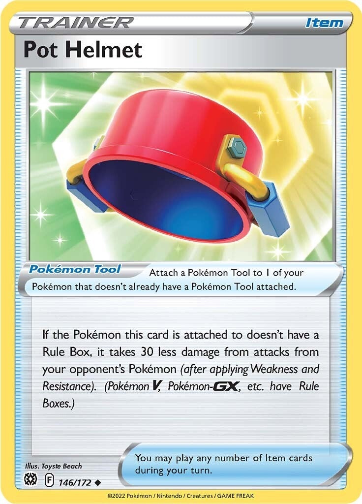 Image for Pot Helmet (146/172) (SWSH09: Brilliant Stars) (SWSH09) - Pokemon
