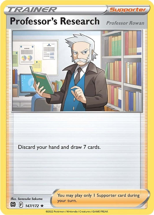 Image for Professor's Research [Professor Rowan] (147/172) (SWSH09: Brilliant Stars) (SWSH09) - Pokemon