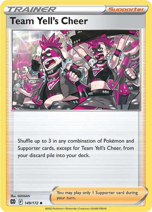 Image for Team Yell's Cheer (149/172) (SWSH09: Brilliant Stars) (SWSH09) - Pokemon