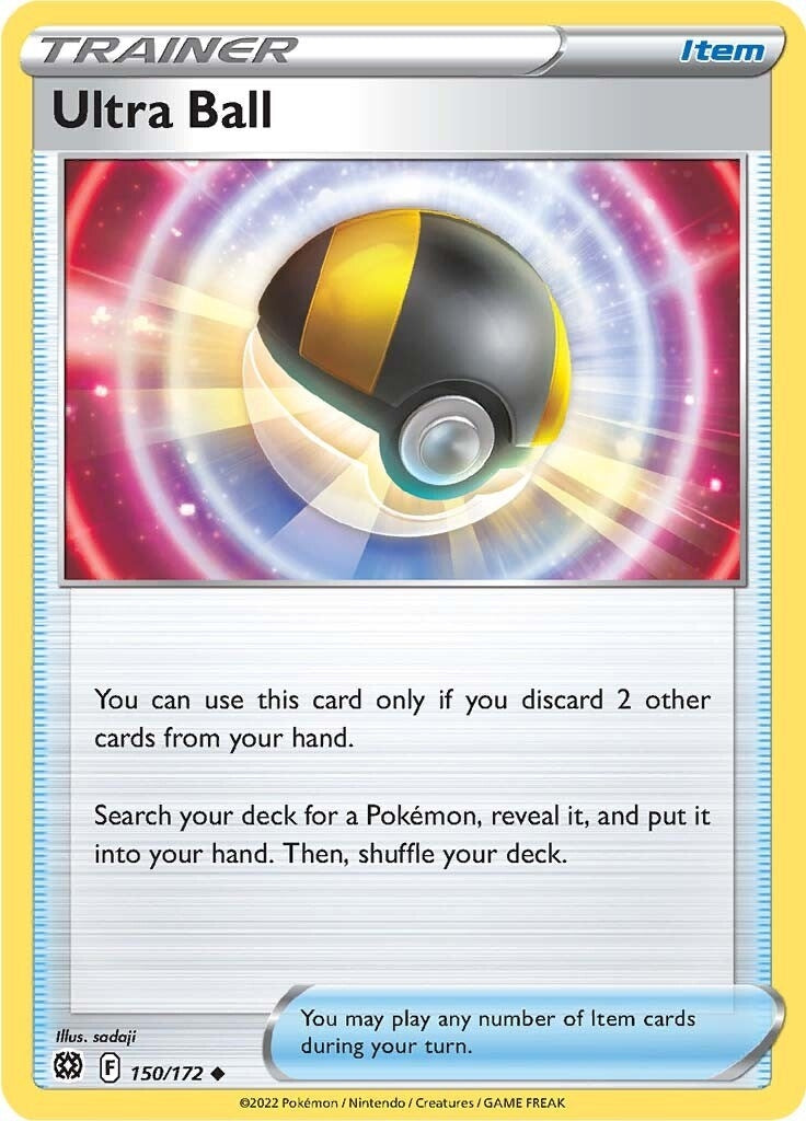 Image for Ultra Ball (150/172) (SWSH09: Brilliant Stars) (SWSH09) - Pokemon