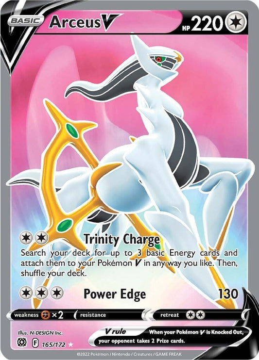 Image for Arceus V (Full Art) (165/172) (SWSH09: Brilliant Stars) (SWSH09) - Pokemon