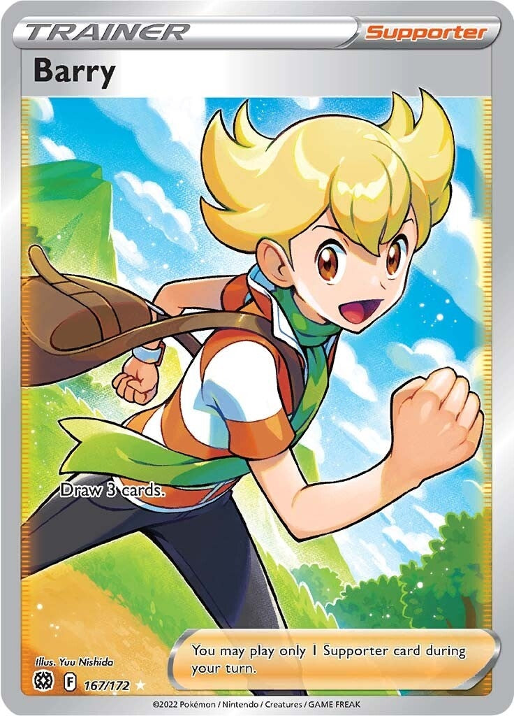 Image for Barry (Full Art) (167/172) (SWSH09: Brilliant Stars) (SWSH09) - Pokemon
