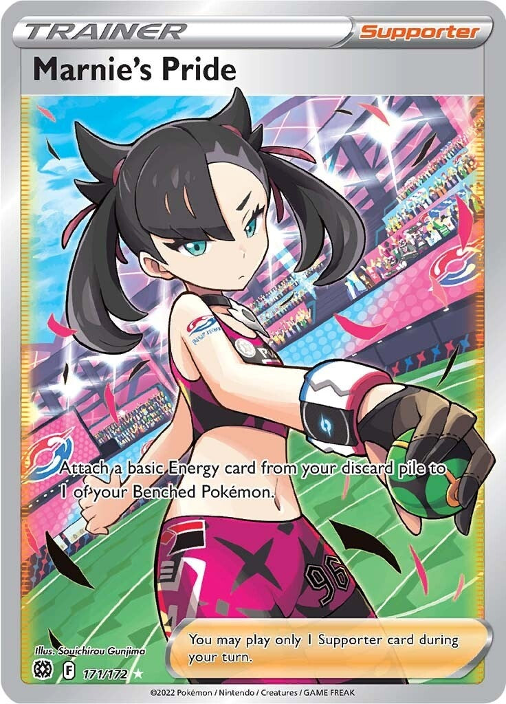 Image for Marnie's Pride (Full Art) (171/172) (SWSH09: Brilliant Stars) (SWSH09) - Pokemon