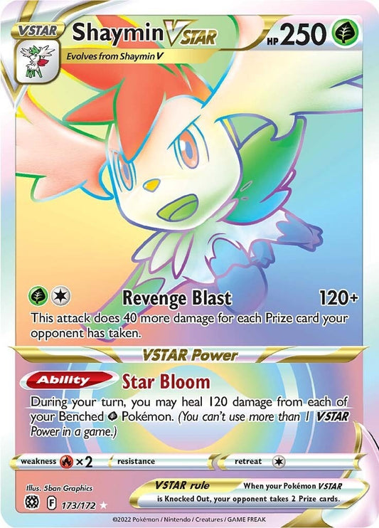 Shaymin VSTAR (Secret) (173/172) (SWSH09: Brilliant Stars)