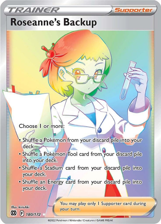Image for Roseanne's Backup (Secret) (180/172) (SWSH09: Brilliant Stars) (SWSH09) - Pokemon