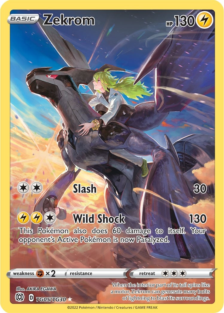 Image for Zekrom (TG05/TG30) (SWSH09: Brilliant Stars Trainer Gallery) (SWSH09:TG) - Pokemon