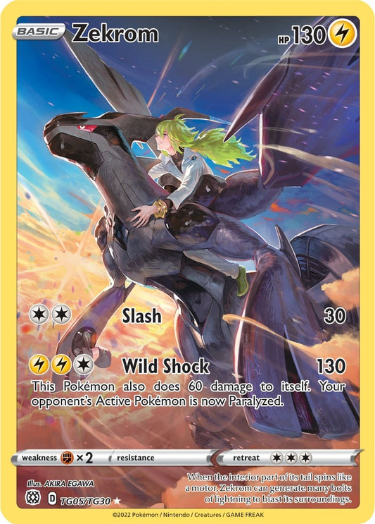 Image for Zekrom (TG05/TG30) (SWSH09: Brilliant Stars Trainer Gallery) (SWSH09:TG) - Pokemon