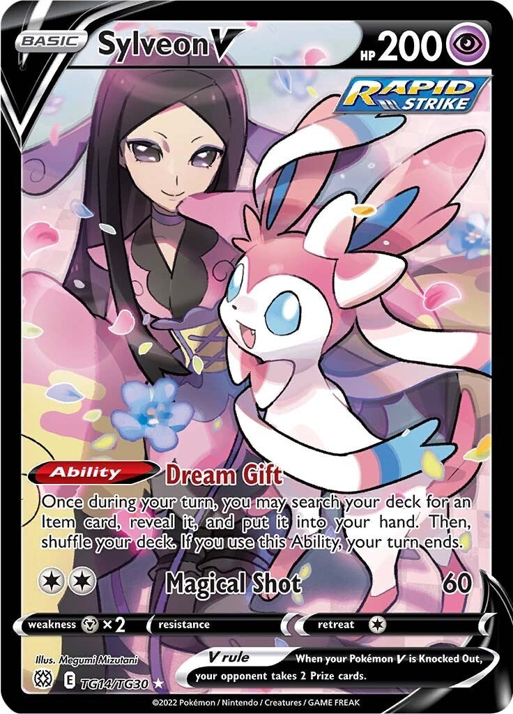 Image for Sylveon V (TG14/TG30) (SWSH09: Brilliant Stars Trainer Gallery) (SWSH09:TG) - Pokemon