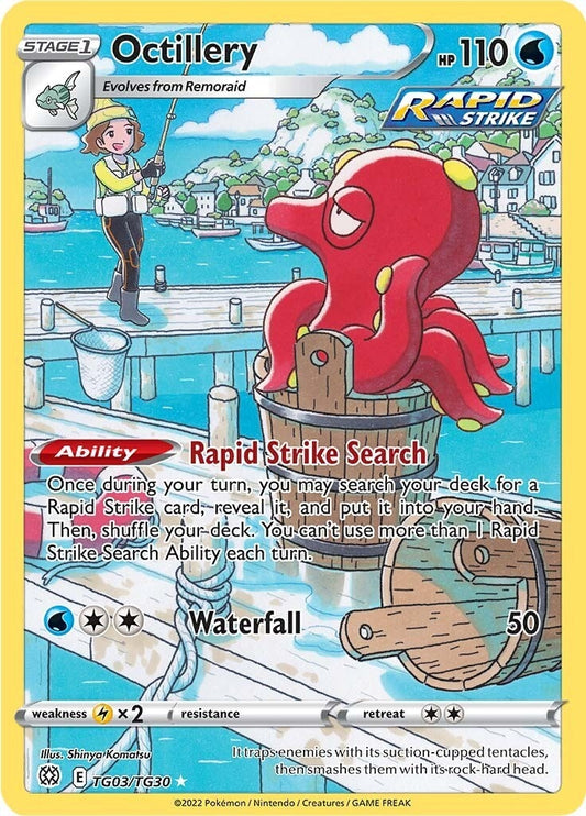 Image for Octillery (TG03/TG30) (SWSH09: Brilliant Stars Trainer Gallery) (SWSH09:TG) - Pokemon
