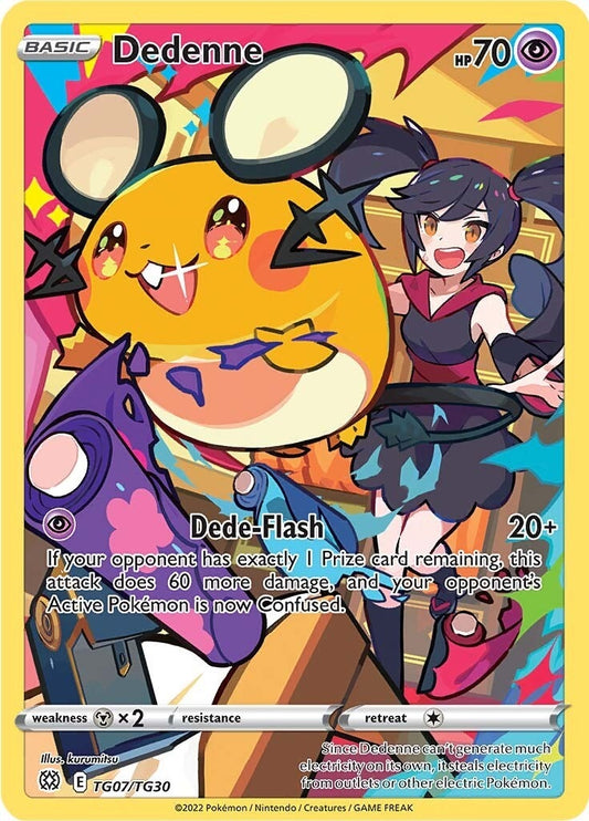 Dedenne (TG07/TG30) (SWSH09: Brilliant Stars Trainer Gallery)