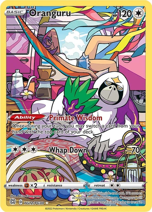 Image for Oranguru (TG12/TG30) (SWSH09: Brilliant Stars Trainer Gallery) (SWSH09:TG) - Pokemon