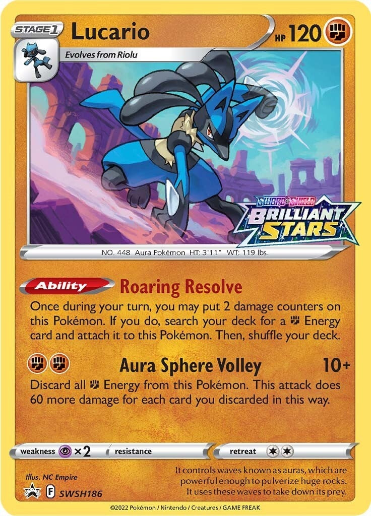 Image for Lucario - SWSH186 (SWSH186) (SWSH: Sword & Shield Promo Cards) (SWSD) - Pokemon