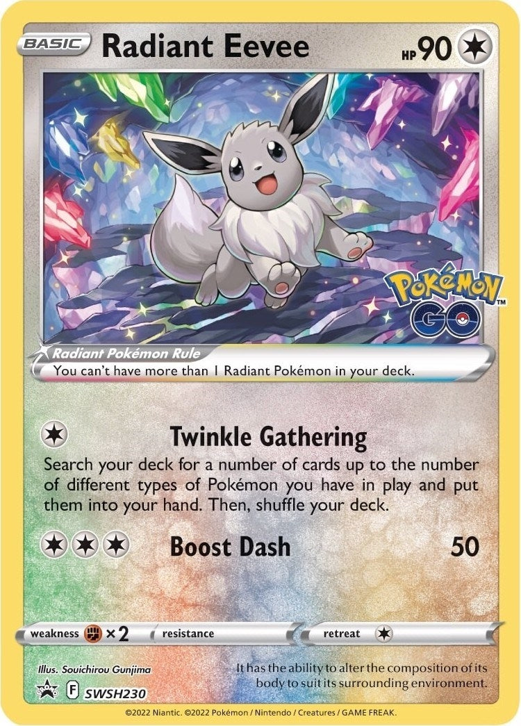 Image for Radiant Eevee - SWSH230 (SWSH230) (SWSH: Sword & Shield Promo Cards) (SWSD) - Pokemon