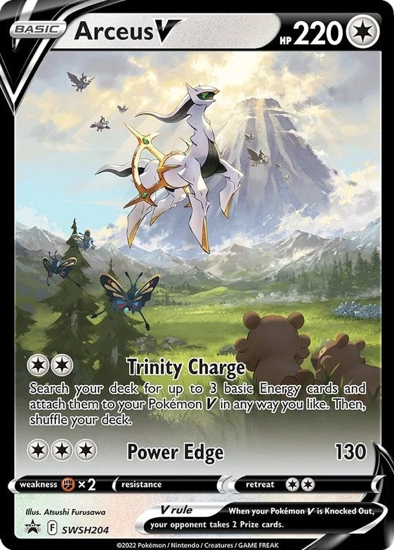 Image for Arceus V - SWSH204 (SWSH204) (SWSH: Sword & Shield Promo Cards) (SWSD) - Pokemon