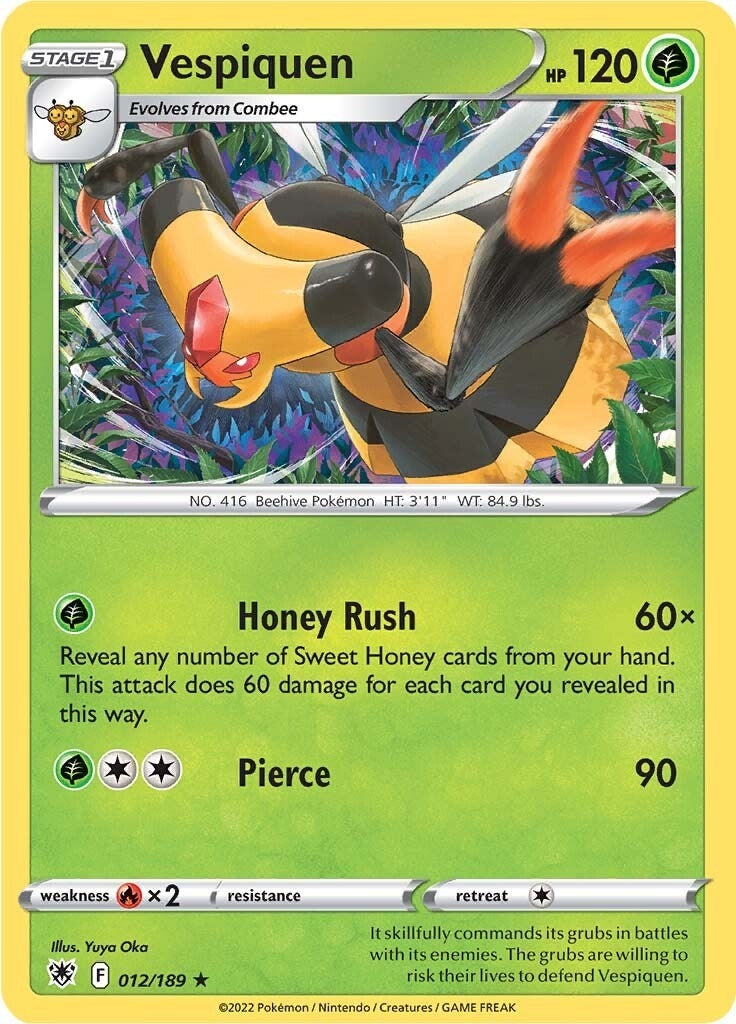 Image for Vespiquen (012/189) (SWSH10: Astral Radiance) (SWSH10) - Pokemon