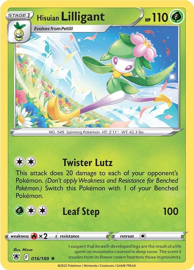 Image for Hisuian Lilligant (016/189) (SWSH10: Astral Radiance) (SWSH10) - Pokemon