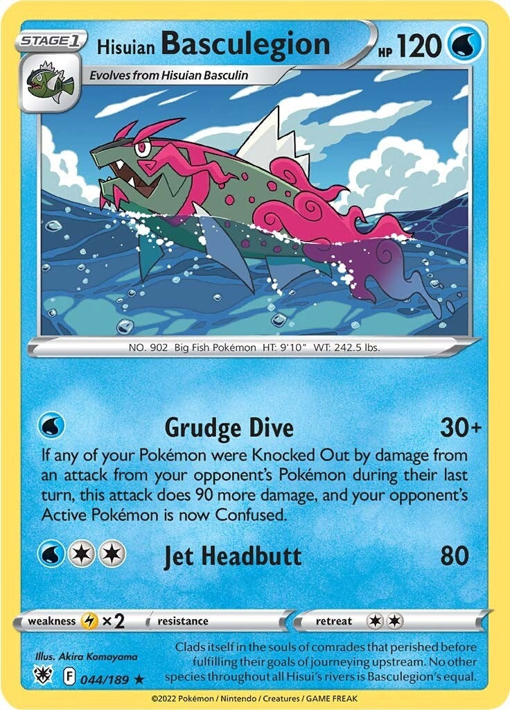 Image for Hisuian Basculegion (044/189) (SWSH10: Astral Radiance) (SWSH10) - Pokemon