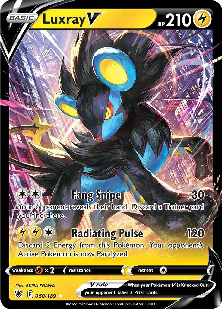 Image for Luxray V (050/189) (SWSH10: Astral Radiance) (SWSH10) - Pokemon