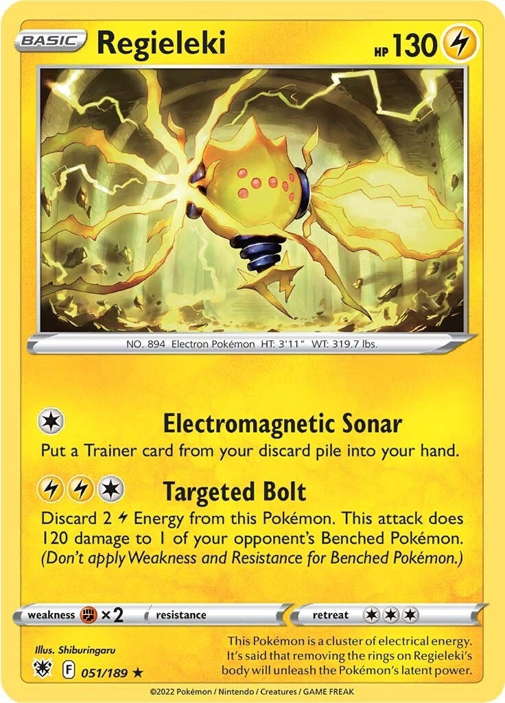 Image for Regieleki (051/189) (SWSH10: Astral Radiance) (SWSH10) - Pokemon