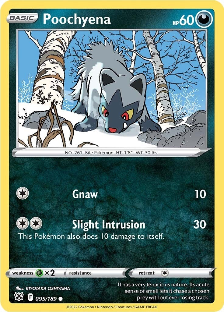 Image for Poochyena (095/189) (SWSH10: Astral Radiance) (SWSH10) - Pokemon