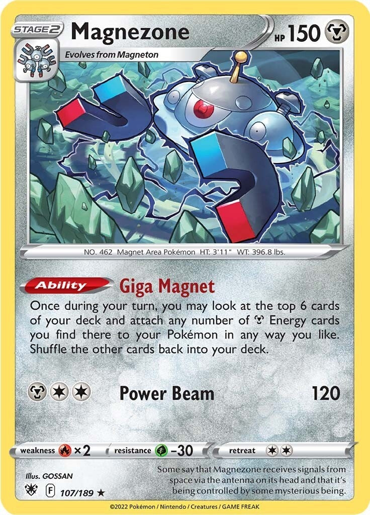 Image for Magnezone (107/189) (SWSH10: Astral Radiance) (SWSH10) - Pokemon