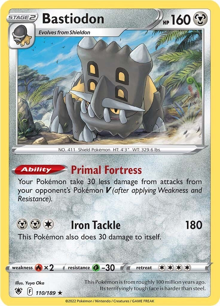 Image for Bastiodon (110/189) (SWSH10: Astral Radiance) (SWSH10) - Pokemon