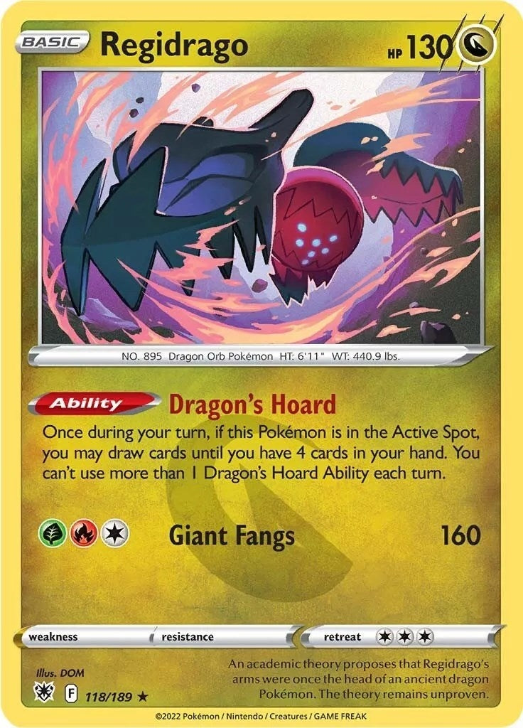 Image for Regidrago (118/189) (SWSH10: Astral Radiance) (SWSH10) - Pokemon