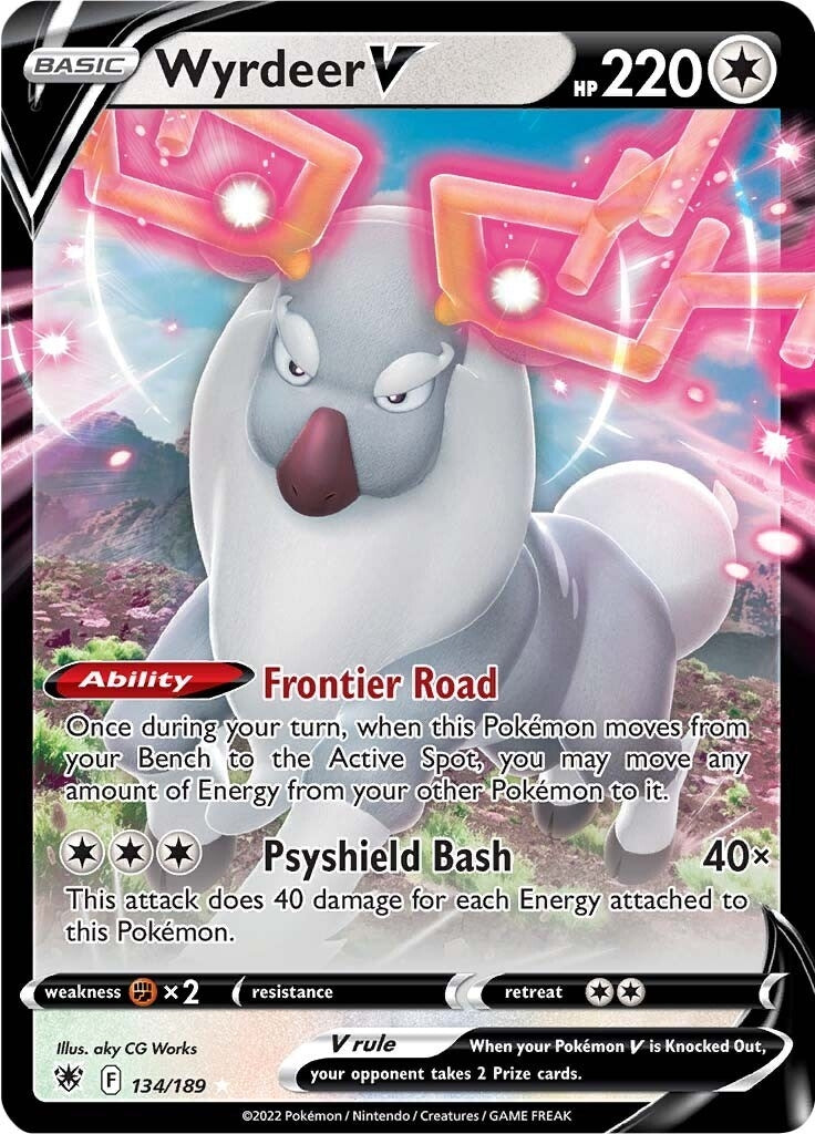 Image for Wyrdeer V (134/189) (SWSH10: Astral Radiance) (SWSH10) - Pokemon