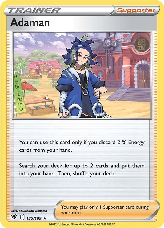 Image for Adaman (135/189) (SWSH10: Astral Radiance) (SWSH10) - Pokemon