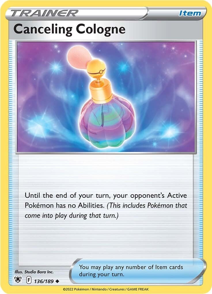 Image for Canceling Cologne (136/189) (SWSH10: Astral Radiance) (SWSH10) - Pokemon