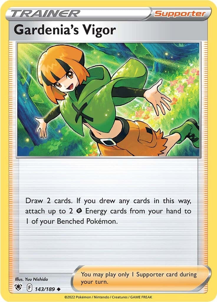 Image for Gardenia's Vigor (143/189) (SWSH10: Astral Radiance) (SWSH10) - Pokemon