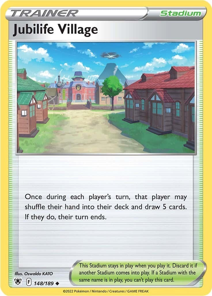 Image for Jubilife Village (148/189) (SWSH10: Astral Radiance) (SWSH10) - Pokemon