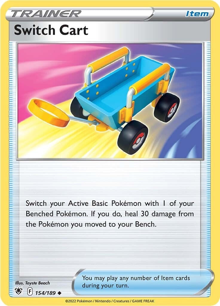 Image for Switch Cart (154/189) (SWSH10: Astral Radiance) (SWSH10) - Pokemon