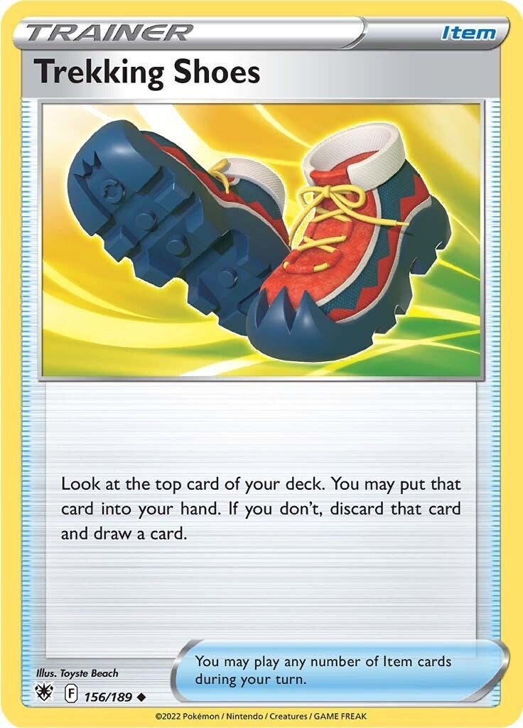 Image for Trekking Shoes (156/189) (SWSH10: Astral Radiance) (SWSH10) - Pokemon