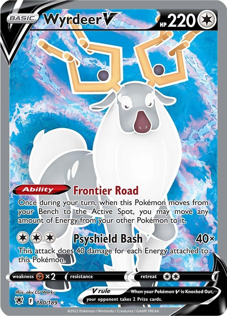 Image for Wyrdeer V (Full Art) (180/189) (SWSH10: Astral Radiance) (SWSH10) - Pokemon