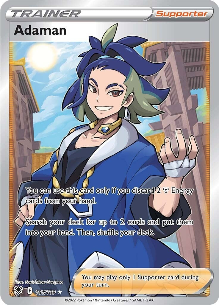 Image for Adaman (Full Art) (181/189) (SWSH10: Astral Radiance) (SWSH10) - Pokemon