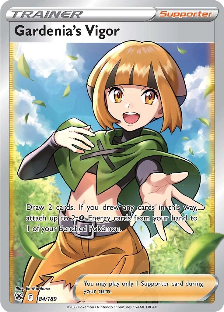 Image for Gardenia's Vigor (Full Art) (184/189) (SWSH10: Astral Radiance) (SWSH10) - Pokemon