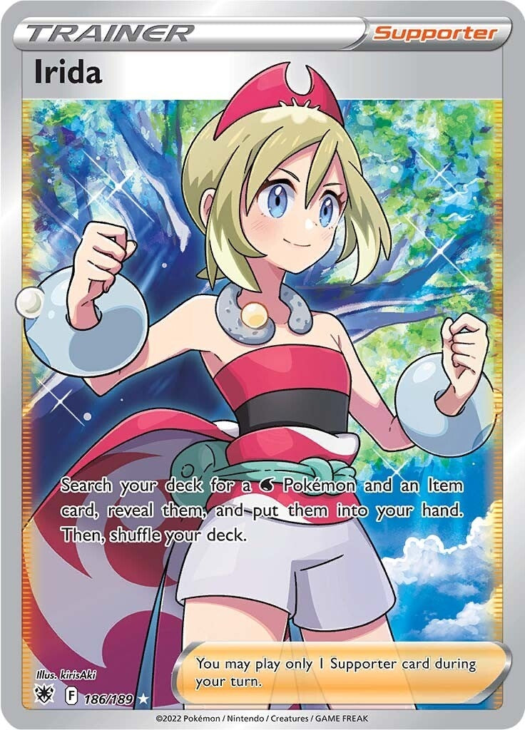 Image for Irida (Full Art) (186/189) (SWSH10: Astral Radiance) (SWSH10) - Pokemon