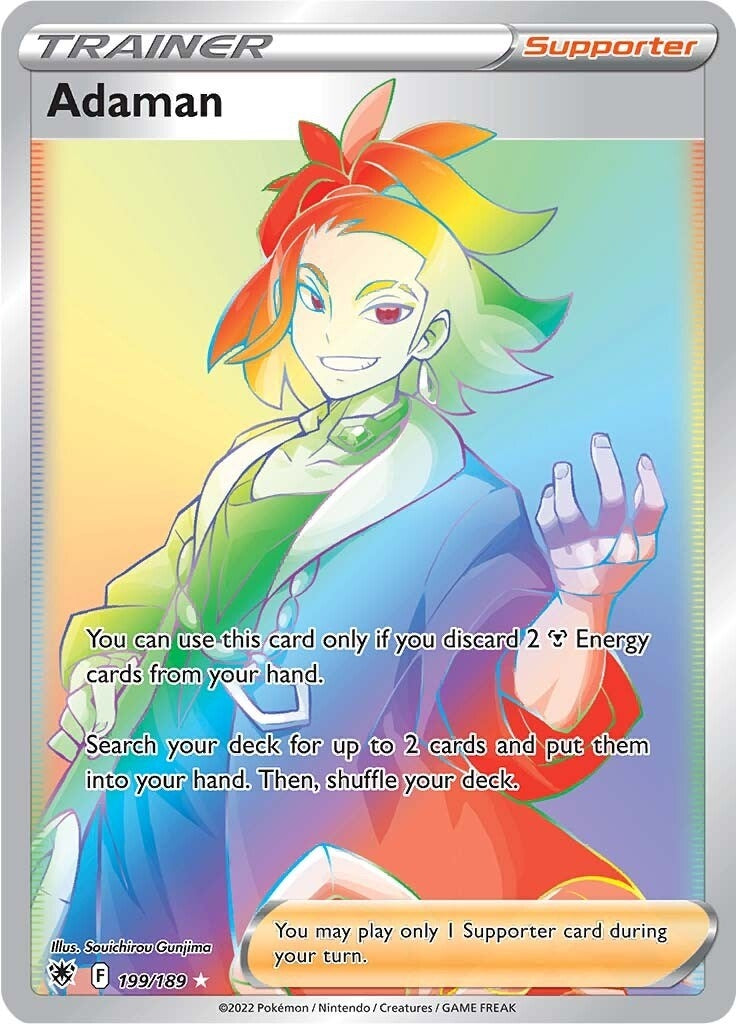 Image for Adaman (Secret) (199/189) (SWSH10: Astral Radiance) (SWSH10) - Pokemon