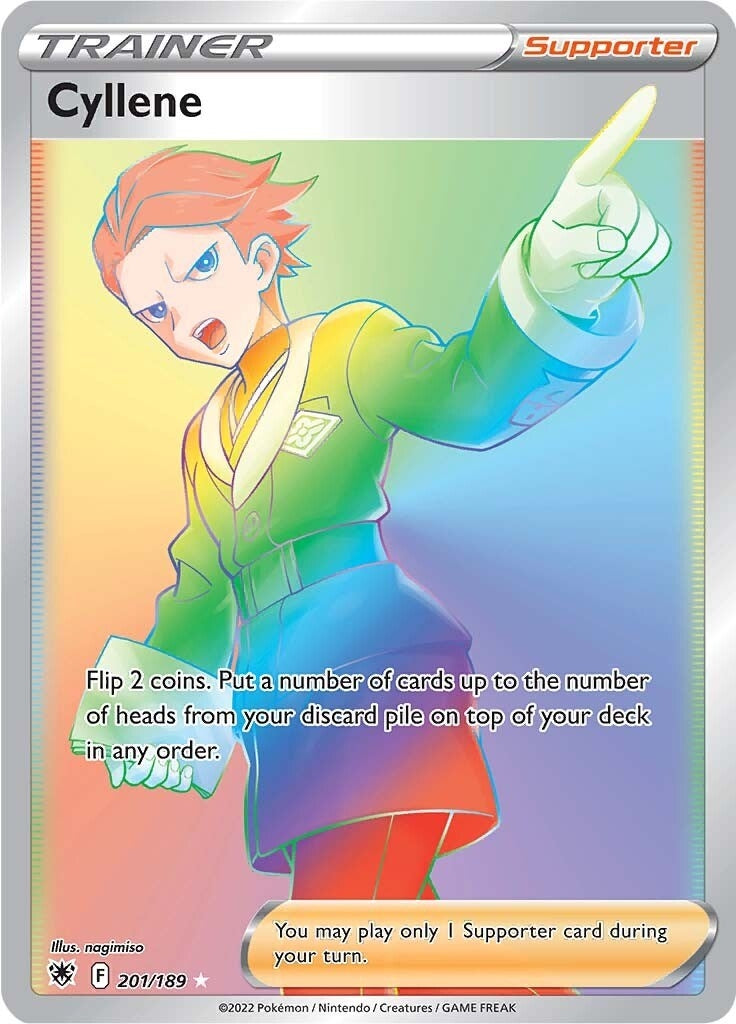 Image for Cyllene (Secret) (201/189) (SWSH10: Astral Radiance) (SWSH10) - Pokemon