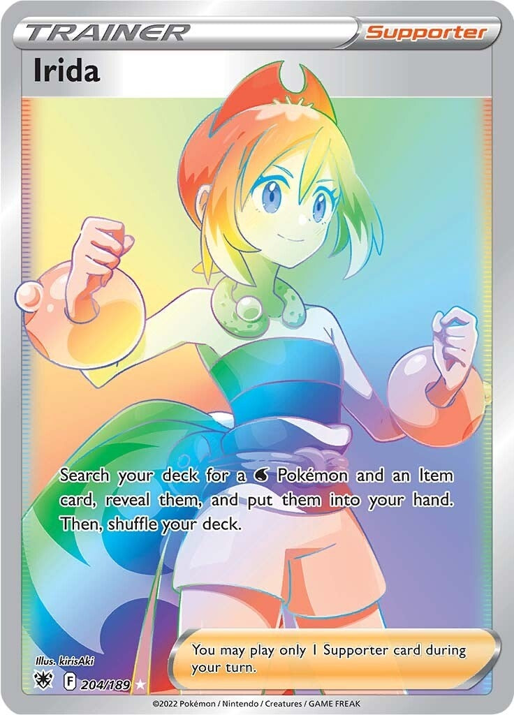 Image for Irida (Secret) (204/189) (SWSH10: Astral Radiance) (SWSH10) - Pokemon